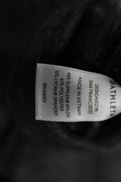 Athleta Unisex Dark Gray Sweat Shorts Size L
