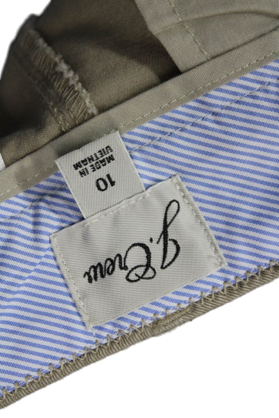 J Crew Unisex Chino Shorts Beige Size 10