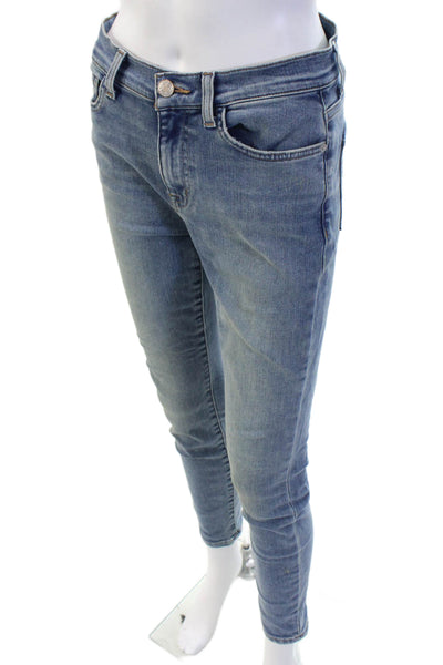 Current/Elliott Womens Ankle Skinny High Rise Blue Jeans Size 27