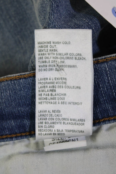 Current/Elliott Womens Ankle Skinny High Rise Blue Jeans Size 27
