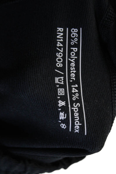 Outdoor Voices Womens Jogger Sweatpants Black Poly Spandex Drawstring Size M