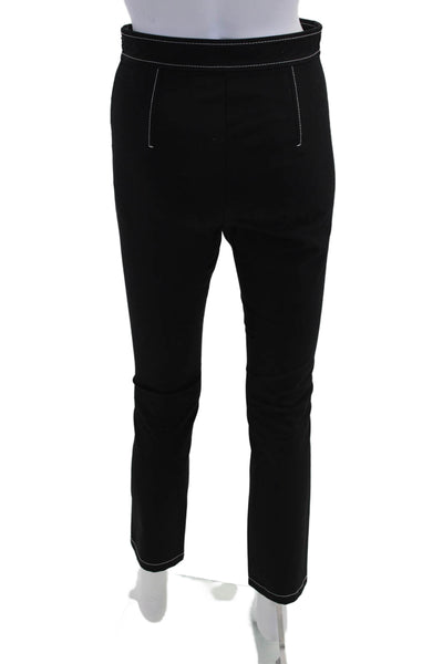 Theory Womens Cropped Ankle Pants Black Size 0