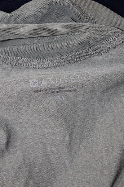 Athleta Womens Basic Dark Gray Sleeveless Tank Top Size M