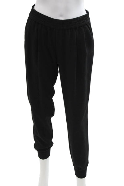 Joie Womens Jogger Sweatpants Black Polyester Solid Size XS