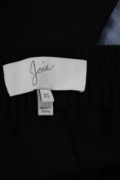 Joie Womens Jogger Sweatpants Black Polyester Solid Size XS