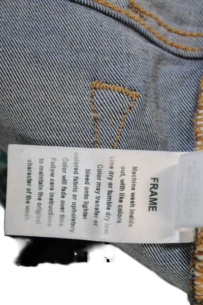 Frame Denim Womens Dark Blue Skinny Ankle Jeans Size 29
