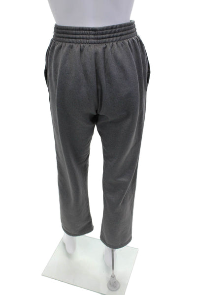 Under Armour Mens Sweatpants Dark Gray Polyester Size M