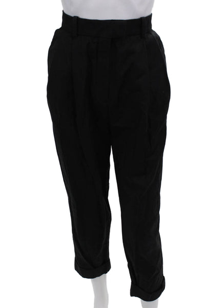 COS Unisex Cropped Ankle Pants Black Size 8