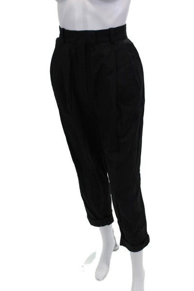 COS Unisex Cropped Ankle Pants Black Size 8