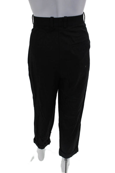 COS Unisex Cropped Ankle Pants Black Size 8