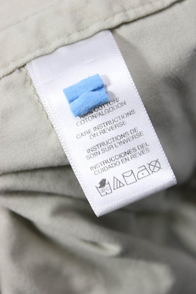 Michael Michael Kors Unisex Cargo Chino Shorts Beige 100% Cotton Size 4