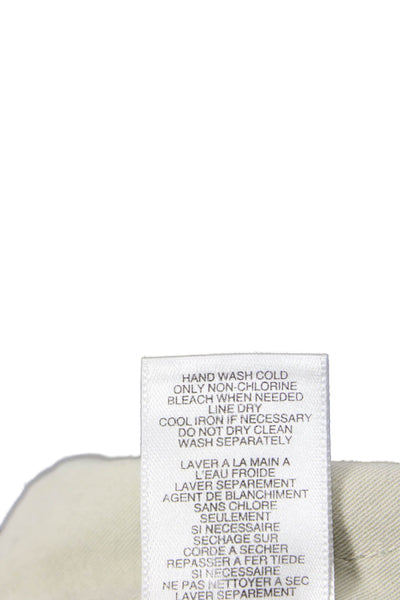 Michael Michael Kors Unisex Cargo Chino Shorts Beige 100% Cotton Size 4
