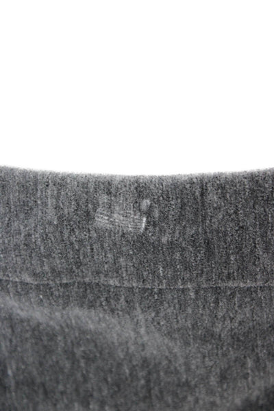 Jigsaw Women Dark Gray Cotton Straight Pencil Short Skirt Size 6
