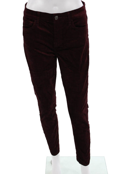 7 For All Mankind Women Brown Ankle Jegging Pants Size 29