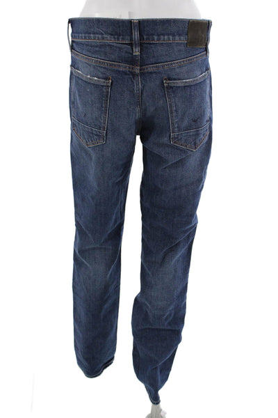 Hudson Mens Dark Blue Straight Jeans Size 3