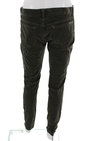 7 For All Mankind Womens Dark Gray Pants Size 30