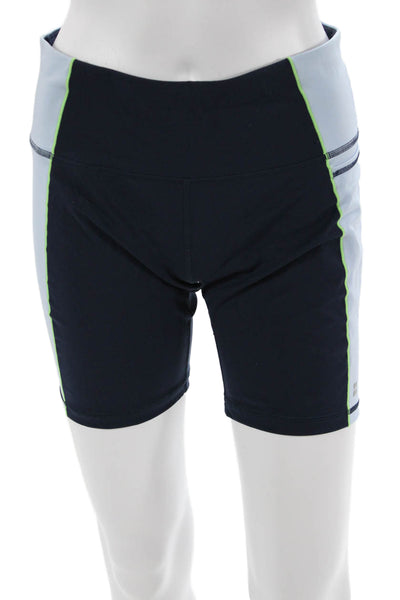 Sweaty Betty Unisex Biker Nylon Shorts Dark Blue Sports Size 8