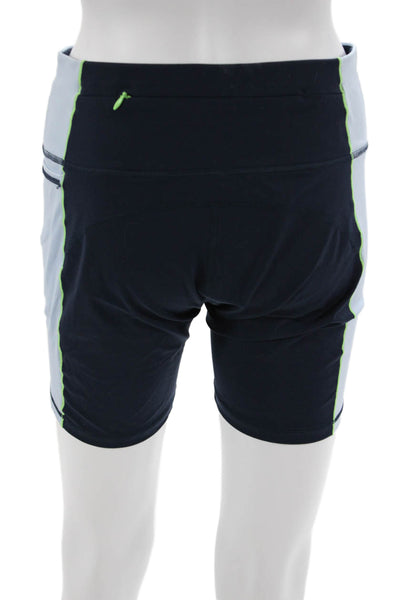 Sweaty Betty Unisex Biker Nylon Shorts Dark Blue Sports Size 8
