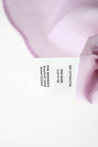 Michael Michael Kors Mens Pink Cotton Point Spread Collar Dress Shirt Size S