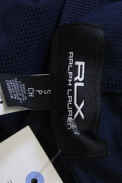 RLX Ralph Lauren Mens Pullover Hoodie Blue Lyocell Size S