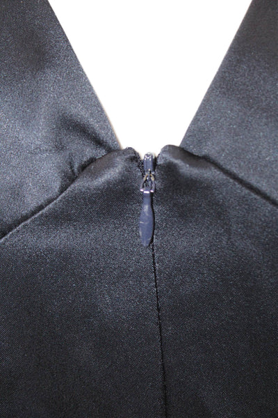 Drew Women Shift Dress Dark Blue Sleeveless Short Zip Size 6