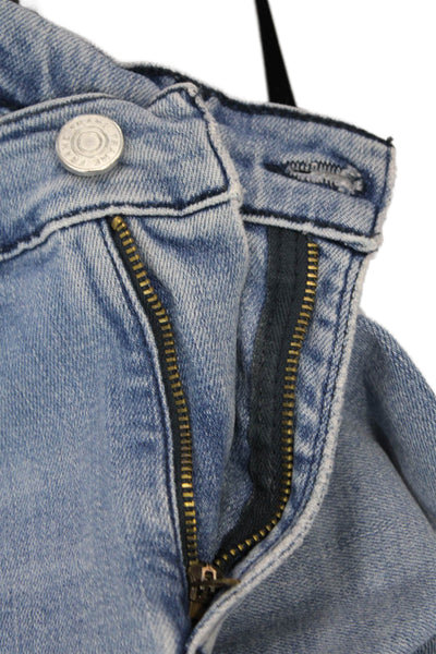 Frame Womens Ankle Skinny Cropped Blue Jeans Size 27