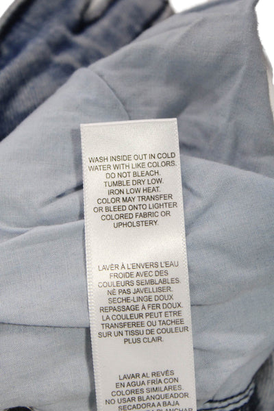 Frame Womens Ankle Skinny Cropped Blue Jeans Size 27