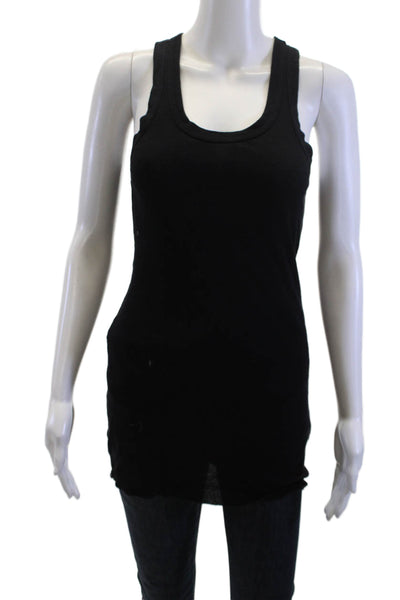 Wilt Women Basic Tank Black Cotton Round Neck Sleeveless Size M