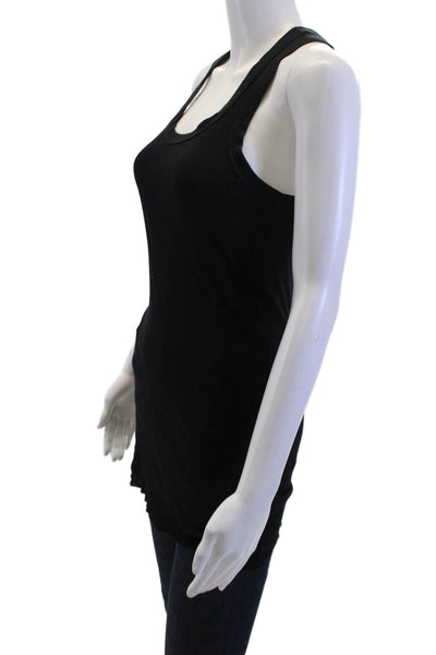 Wilt Women Basic Tank Black Cotton Round Neck Sleeveless Size M