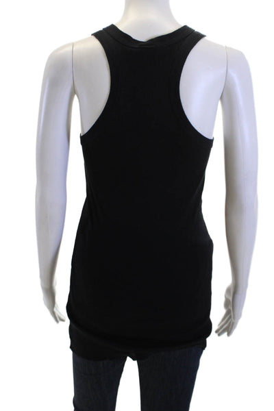 Wilt Women Basic Tank Black Cotton Round Neck Sleeveless Size M
