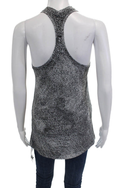 Lululemon Women Sleeveless Tunic Tank Black Nylon Round Neck Size 8