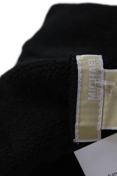 Michael Michael Kors Women's Studs Knit Beanie Hat Black One Size