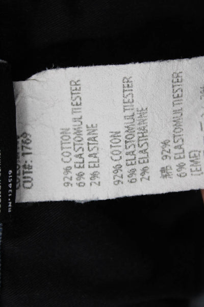 3x1 Womens Cropped Straight Blue Jeans Size 27