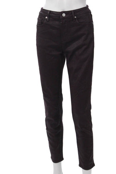 Driftwood Womens Black Mid Rise Skinny Ankle Jeans Size 26