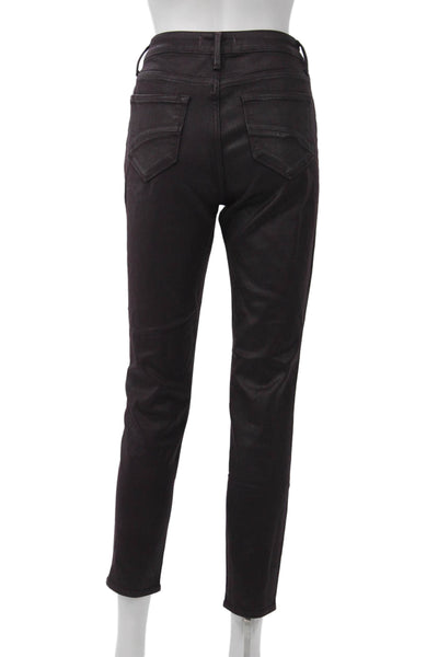 Driftwood Womens Black Mid Rise Skinny Ankle Jeans Size 26