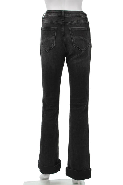 Driftwood Womens Bootcut Jeans Dark Gray Mid Rise Tall Size 26