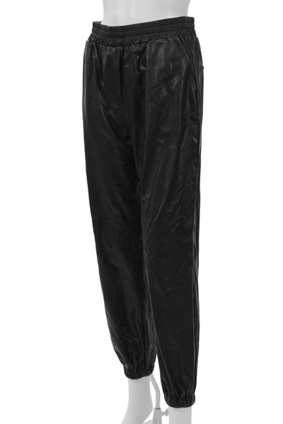 Driftwood Unisex Jogger Windbreaker Pants Black 100% Polyurethane Size M