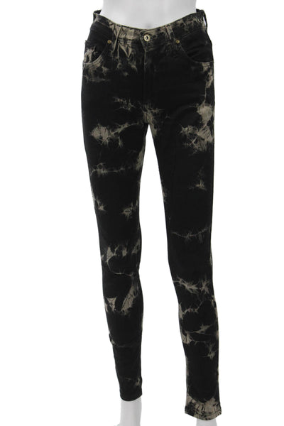 James Jeans Women Skinny Black Mid Rise Jeans Size 27