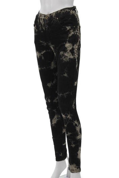 James Jeans Women Skinny Black Mid Rise Jeans Size 27