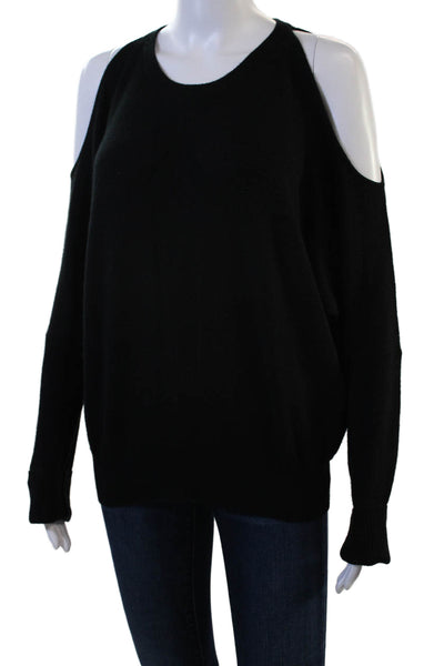 Tamara Mellon Womens Cashmere Pullover Sweater Black Size S
