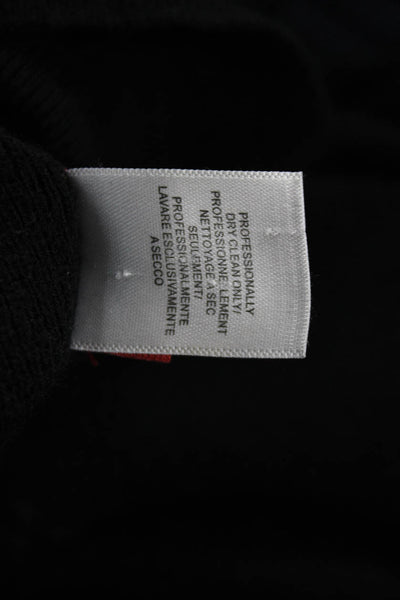 Tamara Mellon Womens Cashmere Pullover Sweater Black Size S