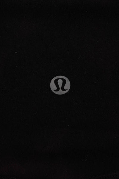 Lululemon Womens Dark Purple Cropped Ankle Nylon Leggings Size 8