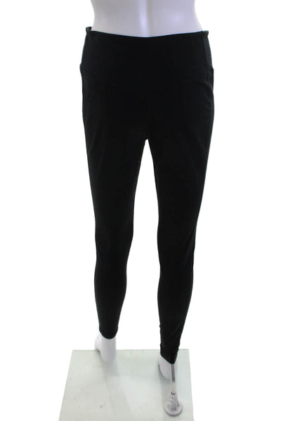 Nike Womens Ankle Leggings Black Nylon Spandex Size L