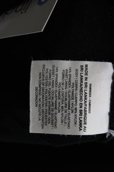 Nike Womens Ankle Leggings Black Nylon Spandex Size L