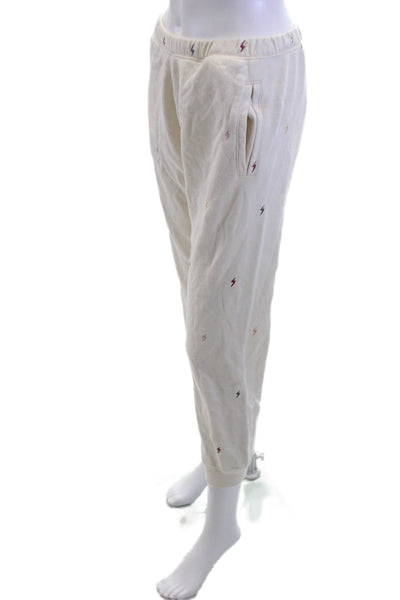 Z Supply Womens Jogger Sweatpants Beige Cotton Fall Size S
