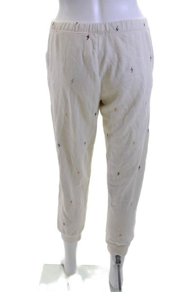 Z Supply Womens Jogger Sweatpants Beige Cotton Fall Size S