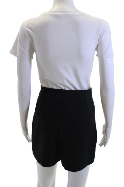 Zara Womens Mini Skort Black Size XS