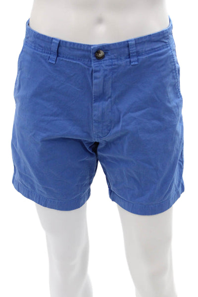 Vineyard Vines Mens Blue Chino Shorts Size 30