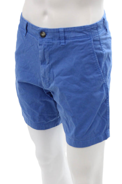 Vineyard Vines Mens Blue Chino Shorts Size 30