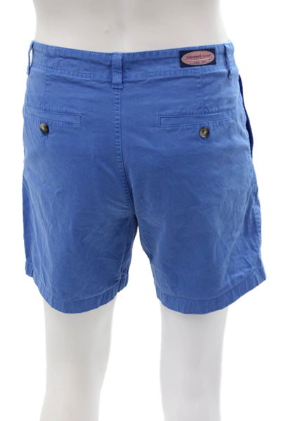 Vineyard Vines Mens Blue Chino Shorts Size 30